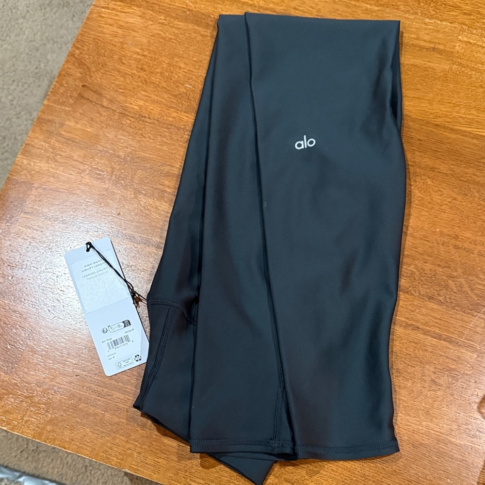 ALO Yoga Anthracite High-Waist Leggings
